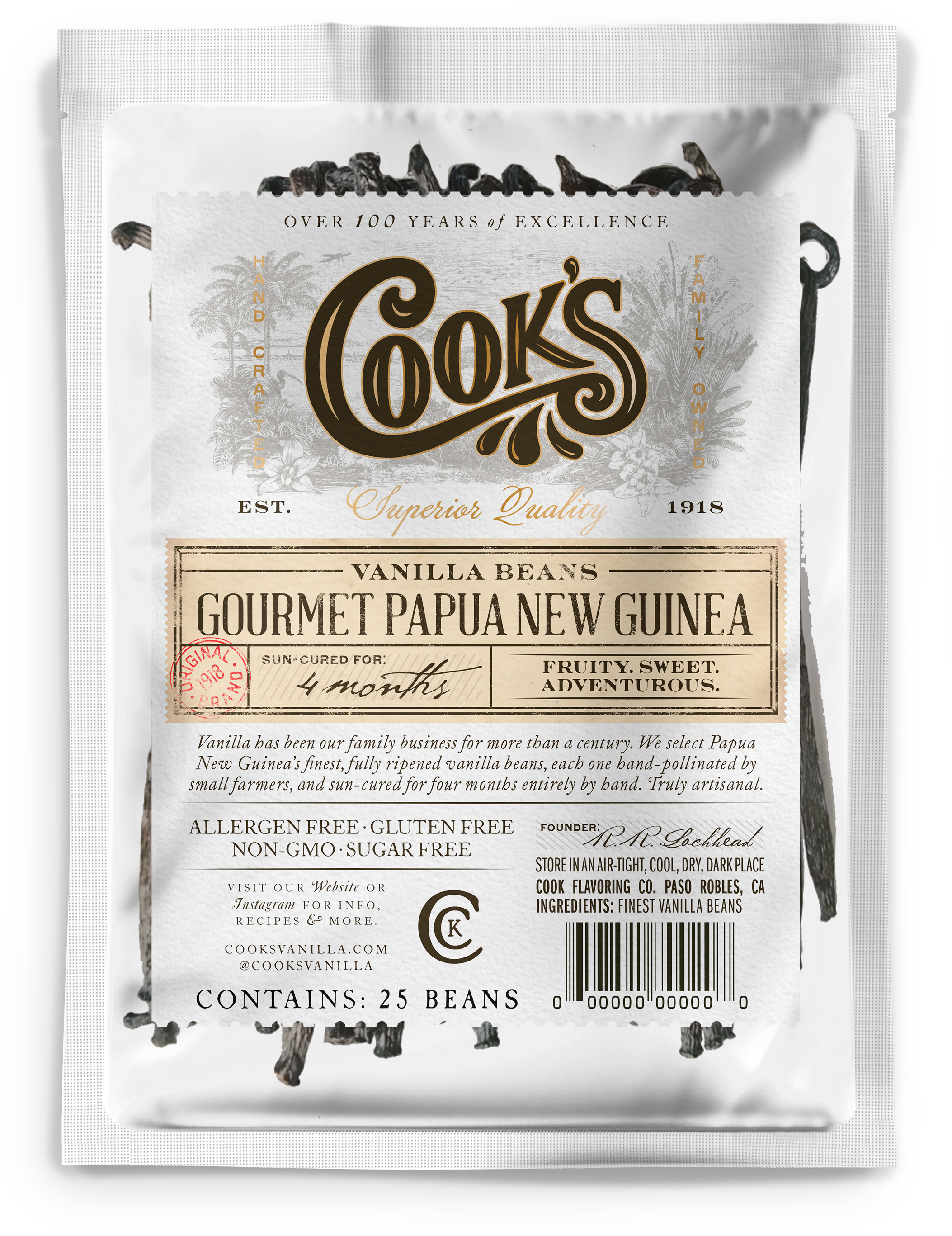 Gourmet Papua New Guinea Vanilla Beans | Wholesale