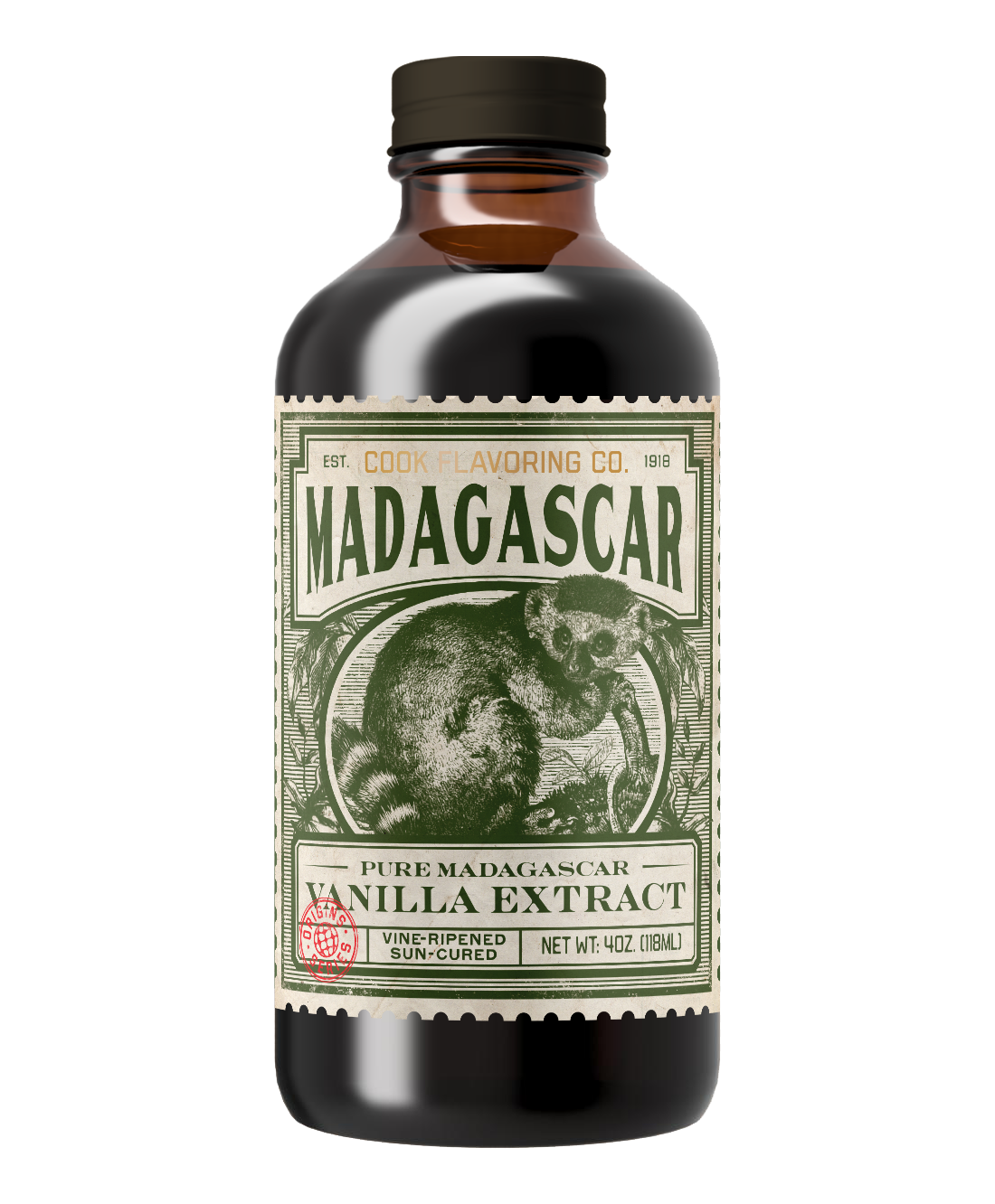 Single Origin Pure Madagascar Vanilla Extract